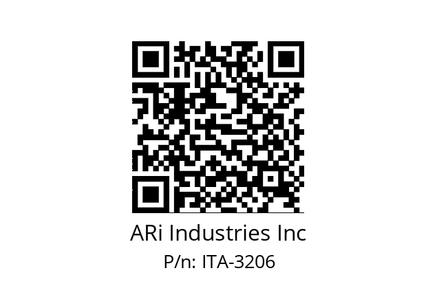   ARi Industries Inc ITA-3206