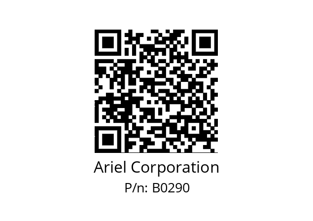   Ariel Corporation B0290