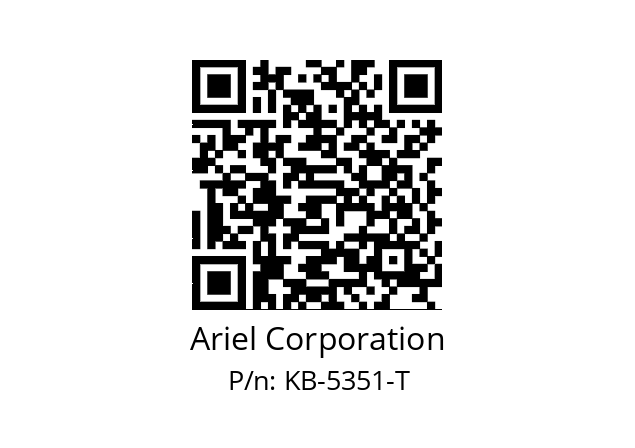   Ariel Corporation KB-5351-T