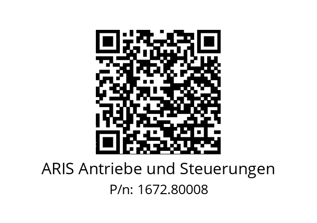   ARIS Antriebe und Steuerungen 1672.80008