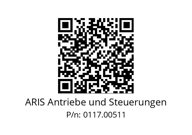   ARIS Antriebe und Steuerungen 0117.00511