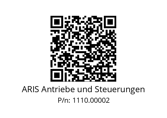   ARIS Antriebe und Steuerungen 1110.00002