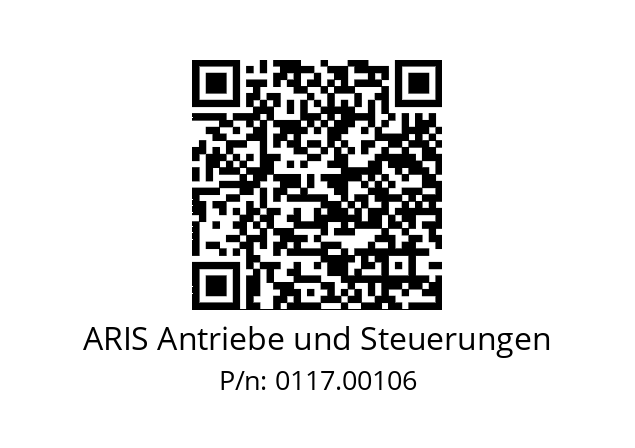   ARIS Antriebe und Steuerungen 0117.00106