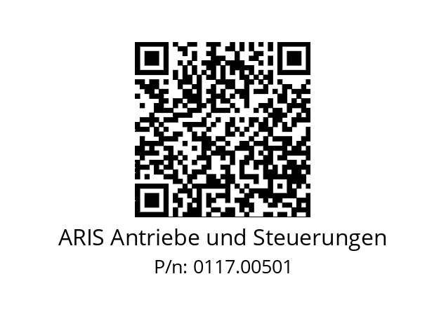   ARIS Antriebe und Steuerungen 0117.00501