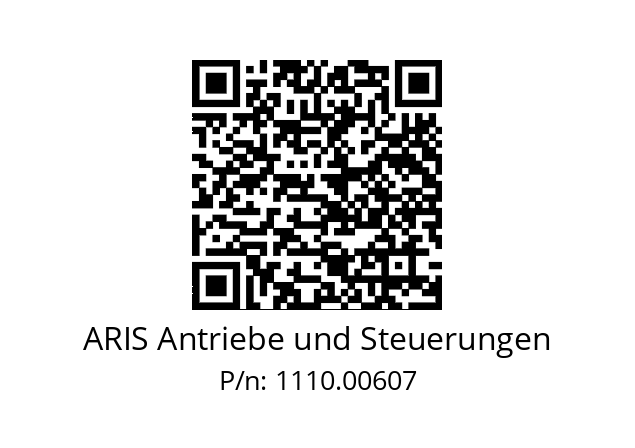   ARIS Antriebe und Steuerungen 1110.00607