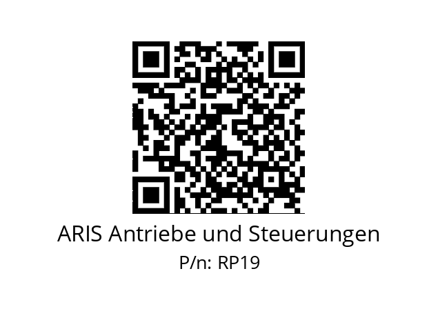   ARIS Antriebe und Steuerungen RP19