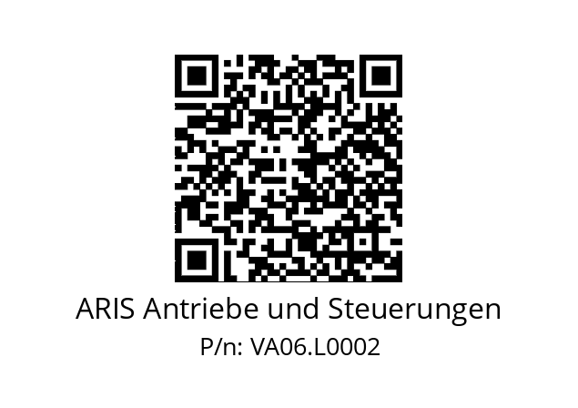   ARIS Antriebe und Steuerungen VA06.L0002