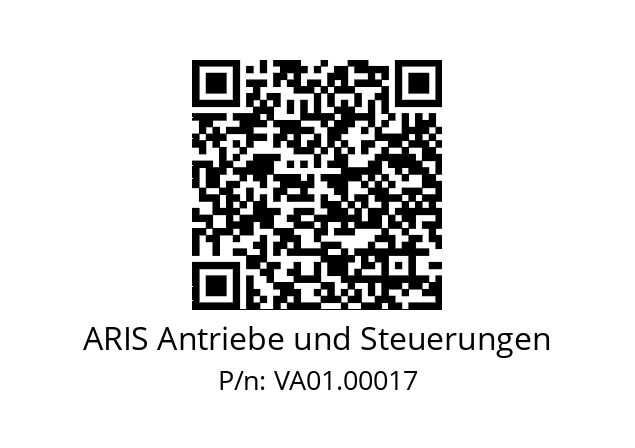   ARIS Antriebe und Steuerungen VA01.00017