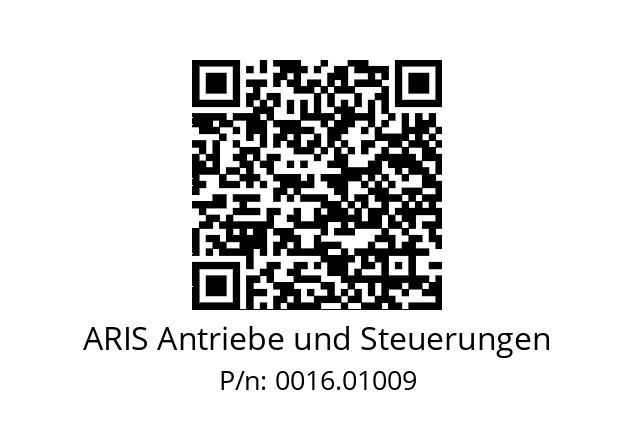   ARIS Antriebe und Steuerungen 0016.01009