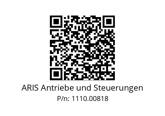   ARIS Antriebe und Steuerungen 1110.00818