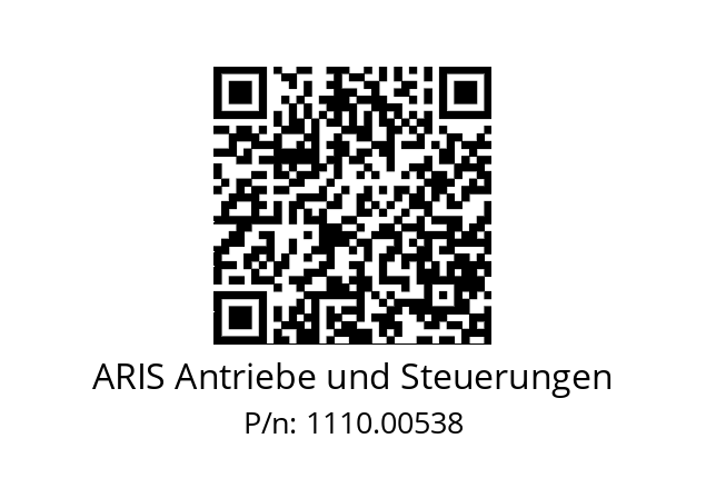   ARIS Antriebe und Steuerungen 1110.00538