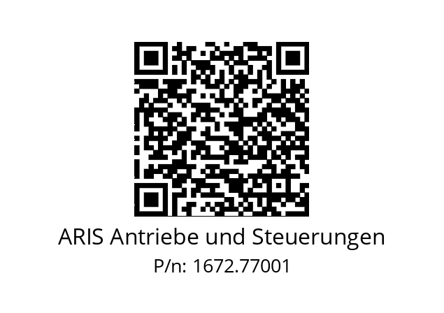   ARIS Antriebe und Steuerungen 1672.77001