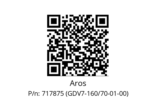   Aros 717875 (GDV7-160/70-01-00)