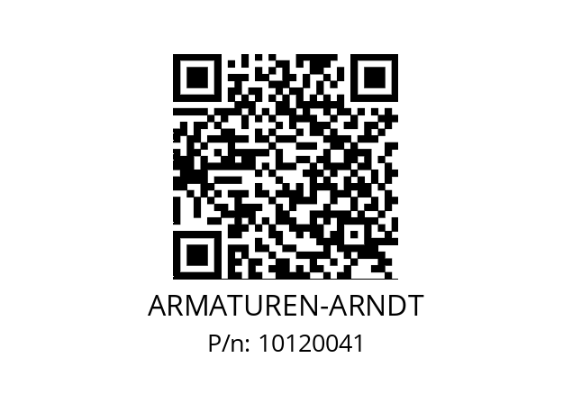   ARMATUREN-ARNDT 10120041