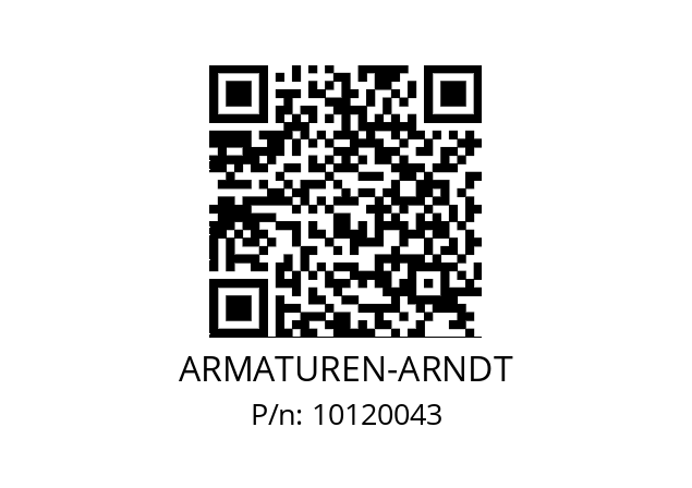   ARMATUREN-ARNDT 10120043