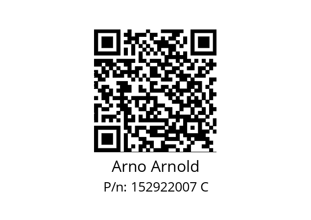   Arno Arnold 152922007 C