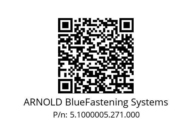   ARNOLD BlueFastening Systems 5.1000005.271.000