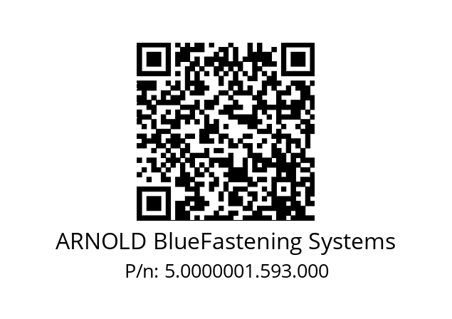   ARNOLD BlueFastening Systems 5.0000001.593.000