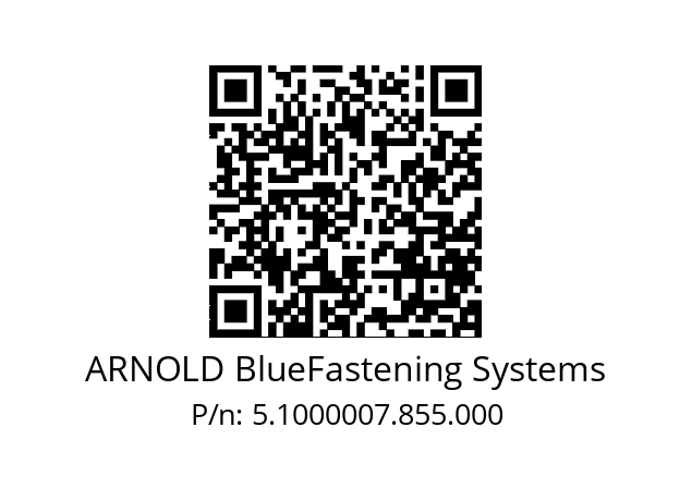   ARNOLD BlueFastening Systems 5.1000007.855.000