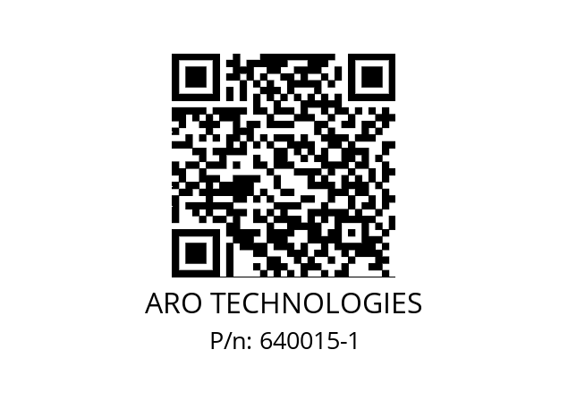   ARO TECHNOLOGIES 640015-1