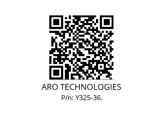   ARO TECHNOLOGIES Y325-36.