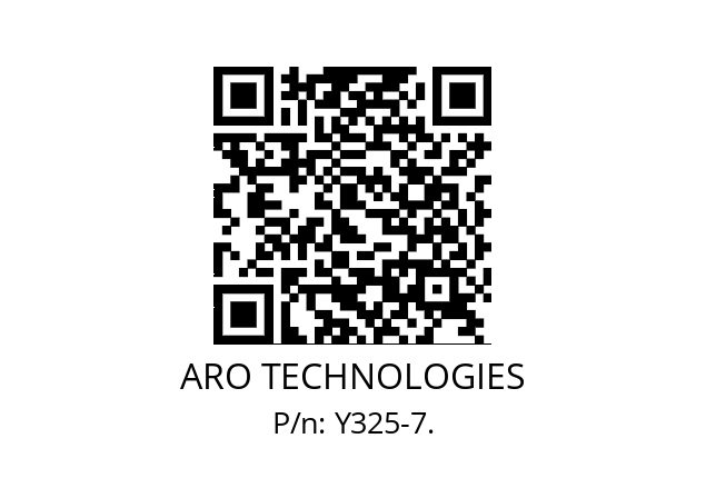   ARO TECHNOLOGIES Y325-7.