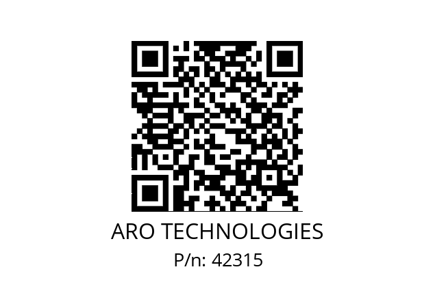   ARO TECHNOLOGIES 42315