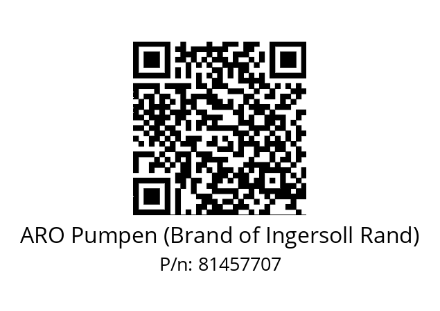   ARO Pumpen (Brand of Ingersoll Rand) 81457707