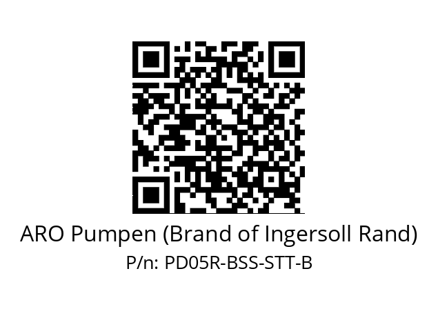   ARO Pumpen (Brand of Ingersoll Rand) PD05R-BSS-STT-B