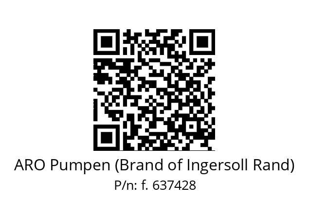   ARO Pumpen (Brand of Ingersoll Rand) f. 637428