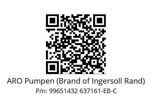   ARO Pumpen (Brand of Ingersoll Rand) 99651432 637161-EB-C