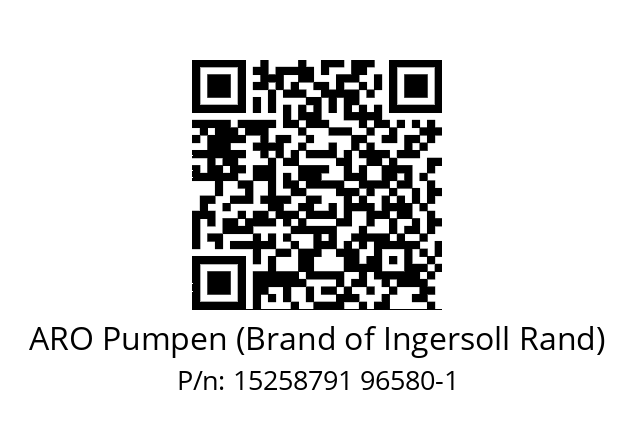   ARO Pumpen (Brand of Ingersoll Rand) 15258791 96580-1