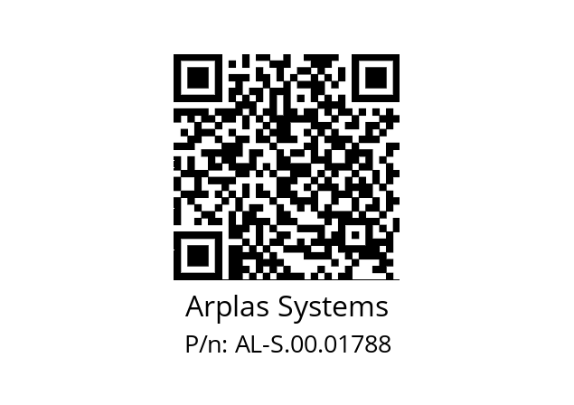   Arplas Systems AL-S.00.01788