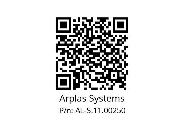   Arplas Systems AL-S.11.00250