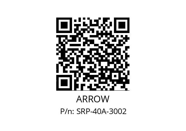   ARROW SRP-40A-3002