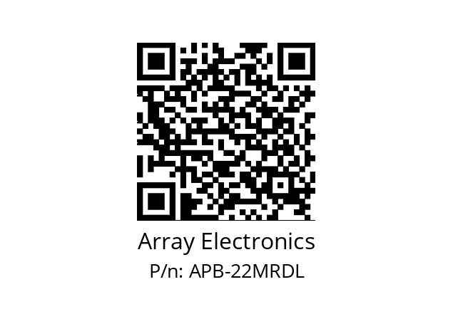   Array Electronics APB-22MRDL