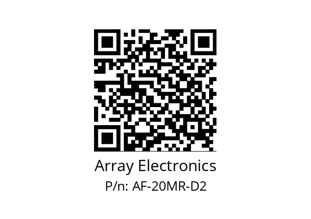   Array Electronics AF-20MR-D2