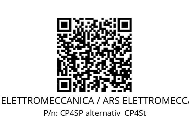   A.R.S. ELETTROMECCANICA / ARS ELETTROMECCANICA CP4SP alternativ  CP4St