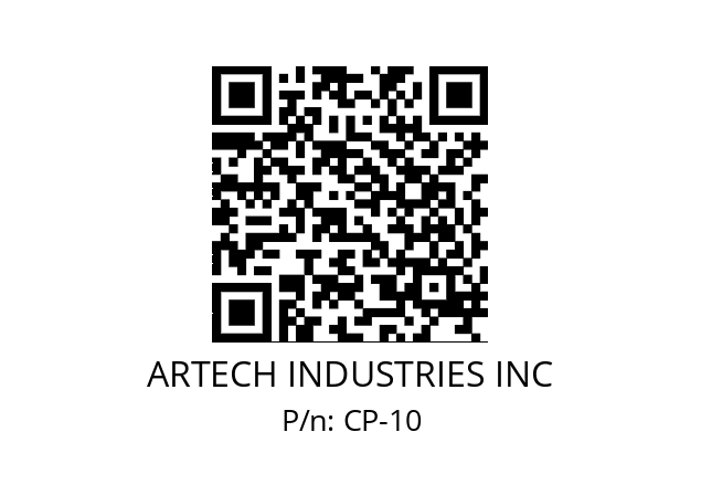   ARTECH INDUSTRIES INC CP-10