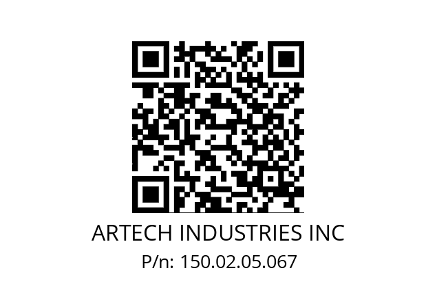   ARTECH INDUSTRIES INC 150.02.05.067