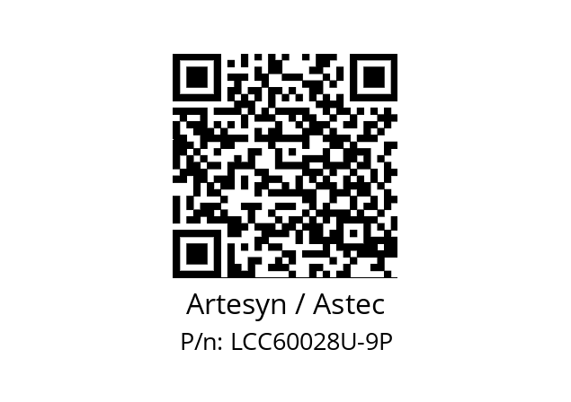   Artesyn / Astec LCC60028U-9P