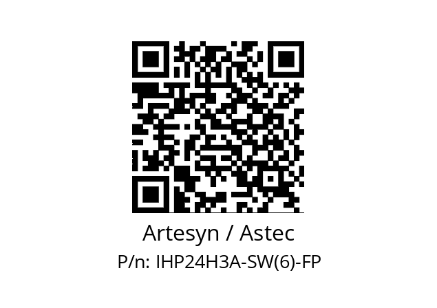   Artesyn / Astec IHP24H3A-SW(6)-FP