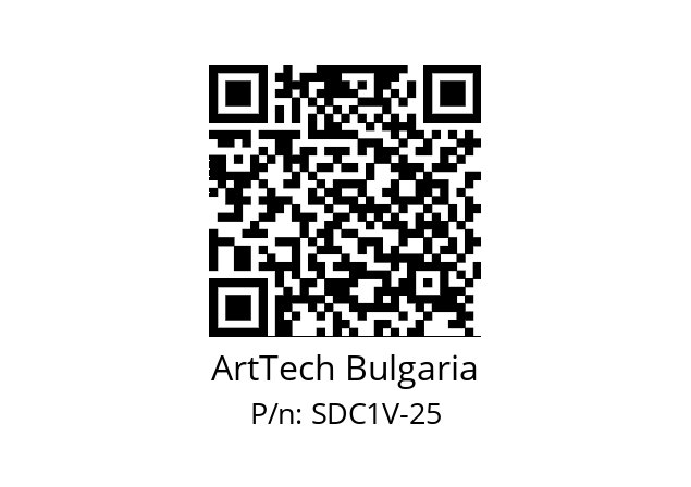   ArtTech Bulgaria SDC1V-25