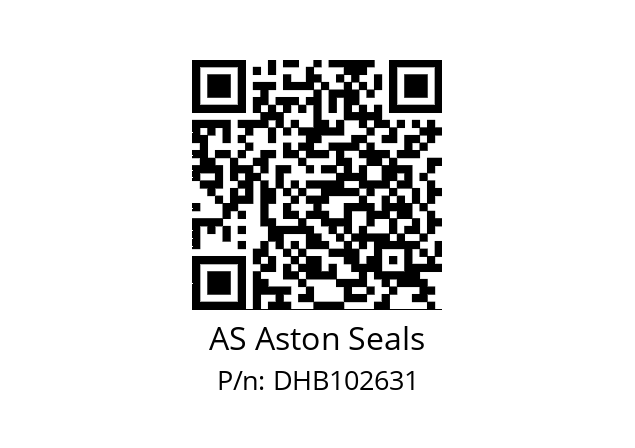   AS Aston Seals DHB102631