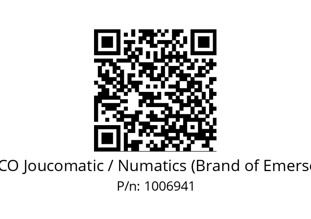   ASCO Joucomatic / Numatics (Brand of Emerson) 1006941