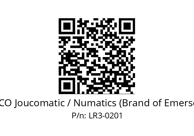   ASCO Joucomatic / Numatics (Brand of Emerson) LR3-0201