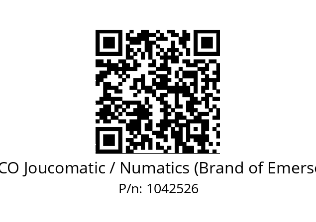   ASCO Joucomatic / Numatics (Brand of Emerson) 1042526