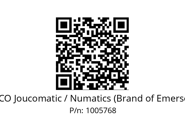   ASCO Joucomatic / Numatics (Brand of Emerson) 1005768