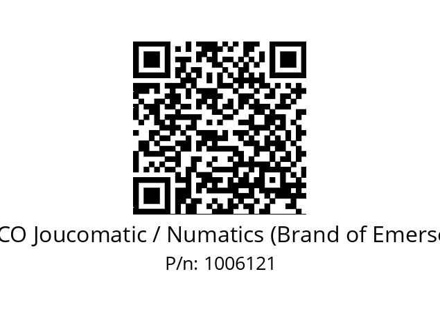   ASCO Joucomatic / Numatics (Brand of Emerson) 1006121