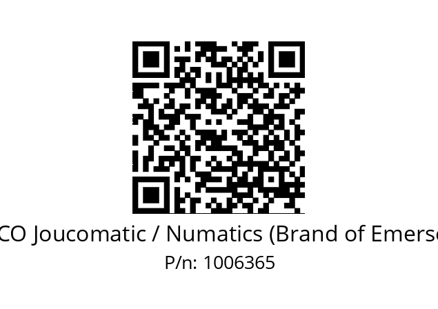   ASCO Joucomatic / Numatics (Brand of Emerson) 1006365